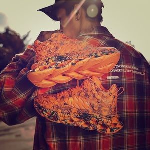 Slime!!! Rouge Graffiti’s High top chunky’s